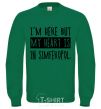 Свитшот I'm here but my heart is in Simferopol Лаймовый фото