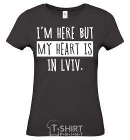 Women's T-shirt Lviv is calling and i must go grey фото