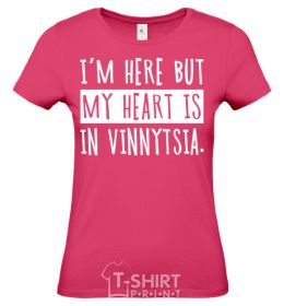 Women's T-shirt Vinnitsa Capital of world White фото