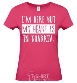 Women's T-shirt Kharkiv is calling and i must go sky-blue фото