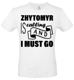 Men's T-Shirt I'm here but my heart is in Zhytomyr kelly-green фото