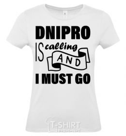 Женская футболка Straight outta Dnipro Темно-синий фото