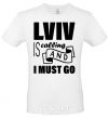 Men's T-Shirt Lviv is calling and i must go White фото