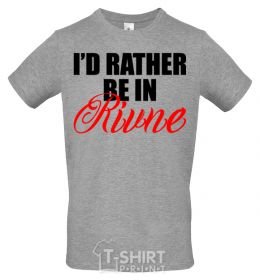 Men's T-Shirt Straight outta Rivne navy-blue фото