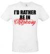 Men's T-Shirt I'd rather be in Cherkasy White фото