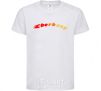 Kids T-shirt Fire Cherkasy White фото