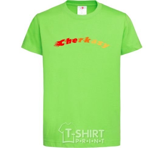 Kids T-shirt Fire Cherkasy orchid-green фото