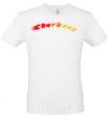 Men's T-Shirt Fire Cherkasy White фото