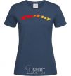 Women's T-shirt Fire Cherkasy navy-blue фото