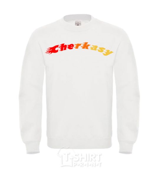 Sweatshirt Fire Cherkasy White фото