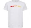 Kids T-shirt Fire Kryvyi Rih White фото