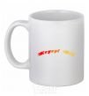 Ceramic mug Fire Kryvyi Rih White фото