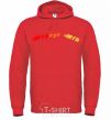 Men`s hoodie Fire Kryvyi Rih bright-red фото