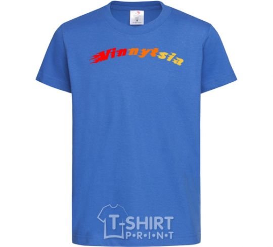 Kids T-shirt Fire Vinnytsia royal-blue фото