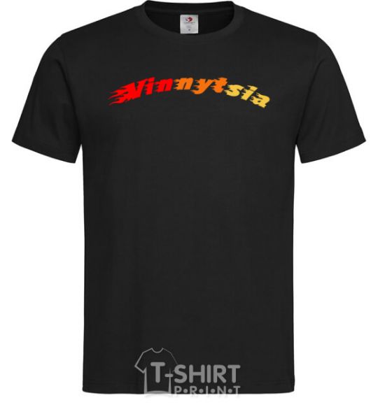Men's T-Shirt Fire Vinnytsia black фото