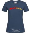 Women's T-shirt Fire Mykolaiv navy-blue фото