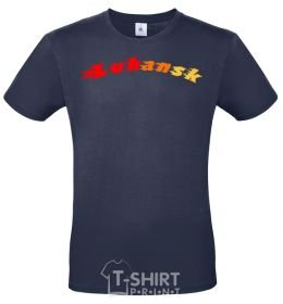 Men's T-Shirt Fire Luhansk navy-blue фото