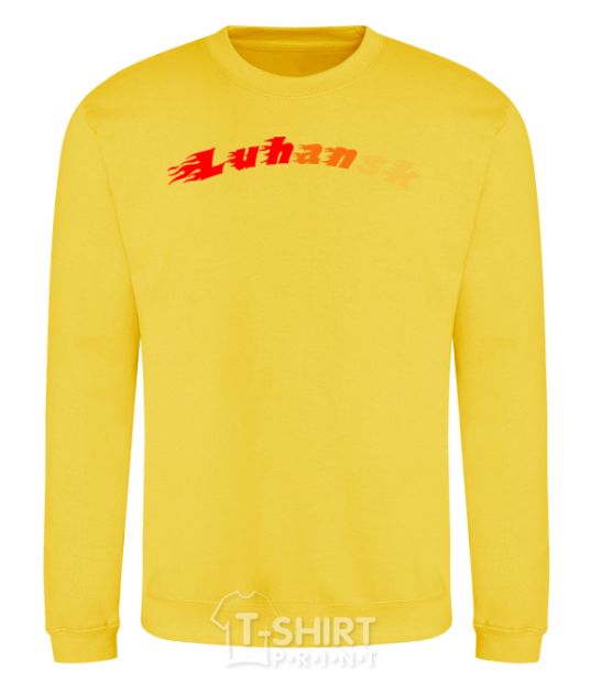 Sweatshirt Fire Luhansk yellow фото