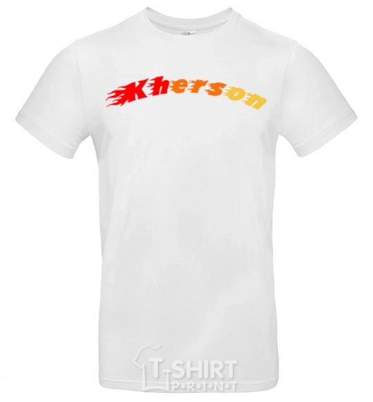 Мужская футболка Fire Kherson Белый фото