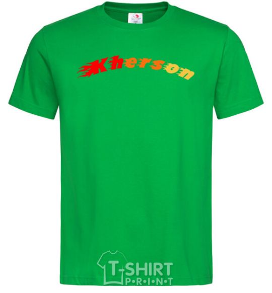 Men's T-Shirt Fire Kherson kelly-green фото
