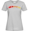 Women's T-shirt Fire Kherson grey фото