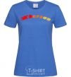 Women's T-shirt Fire Kherson royal-blue фото