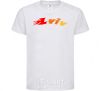 Kids T-shirt Fire Lviv White фото