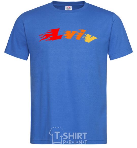 Men's T-Shirt Fire Lviv royal-blue фото