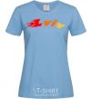 Women's T-shirt Fire Lviv sky-blue фото