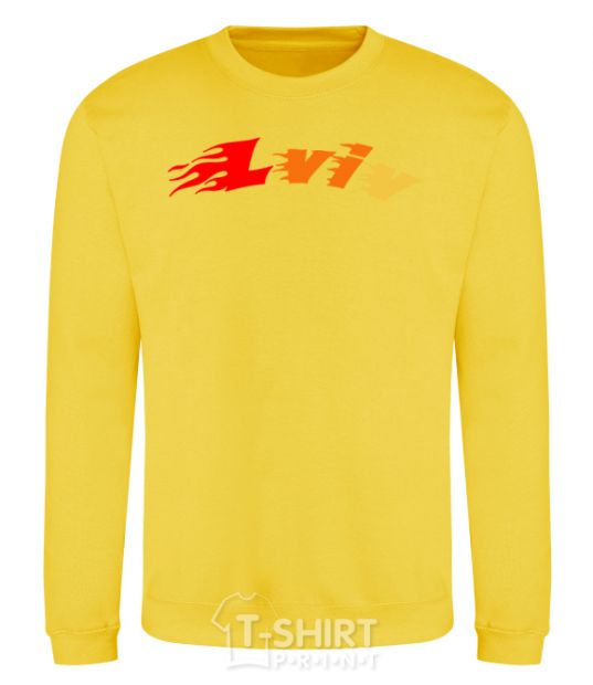 Sweatshirt Fire Lviv yellow фото