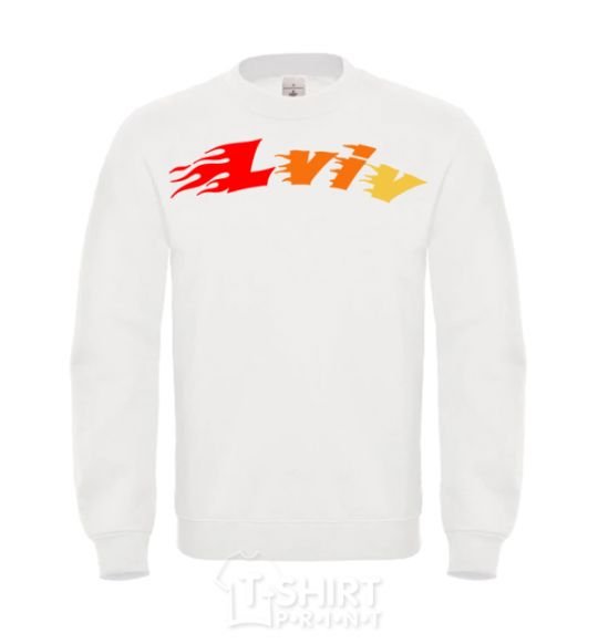 Sweatshirt Fire Lviv White фото