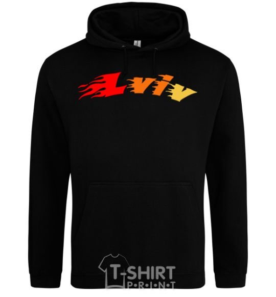 Men`s hoodie Fire Lviv black фото