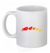 Ceramic mug Fire Odesa White фото