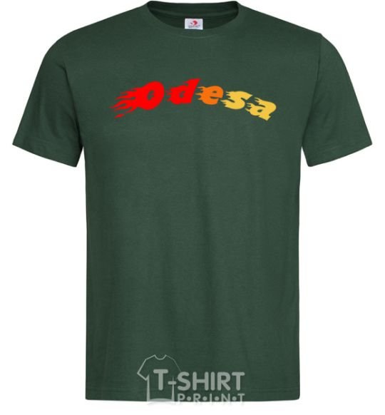 Men's T-Shirt Fire Odesa bottle-green фото