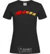 Women's T-shirt Fire Odesa black фото