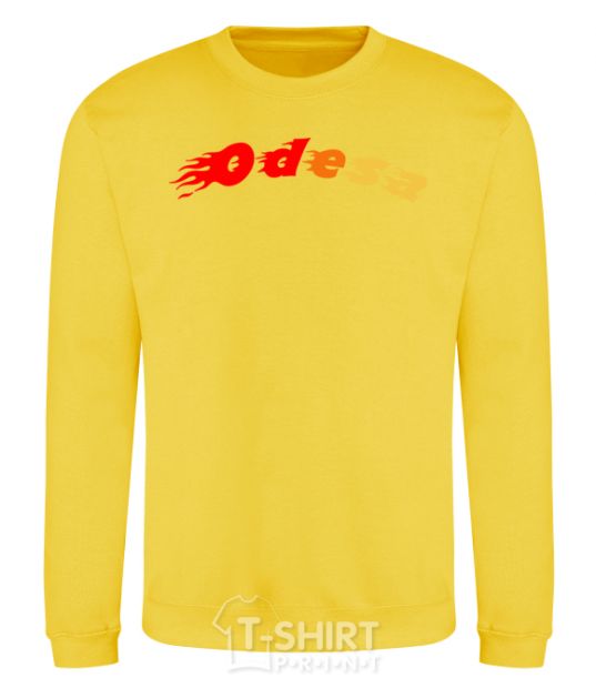 Sweatshirt Fire Odesa yellow фото