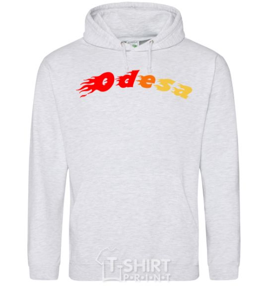 Men`s hoodie Fire Odesa sport-grey фото