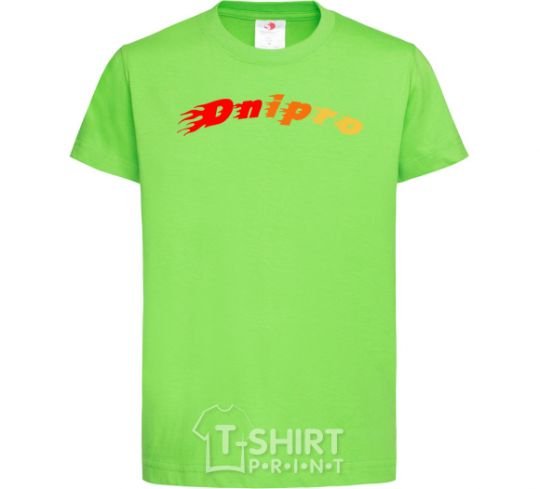Детская футболка Fire Dnipro Лаймовый фото
