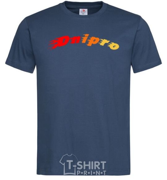 Мужская футболка Fire Dnipro Темно-синий фото