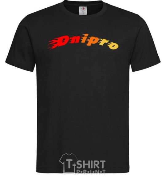 Men's T-Shirt Fire Dnipro black фото