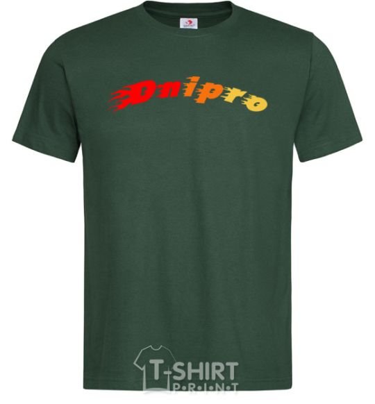Men's T-Shirt Fire Dnipro bottle-green фото