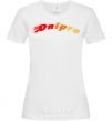 Women's T-shirt Fire Dnipro White фото