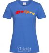 Женская футболка Fire Dnipro Ярко-синий фото