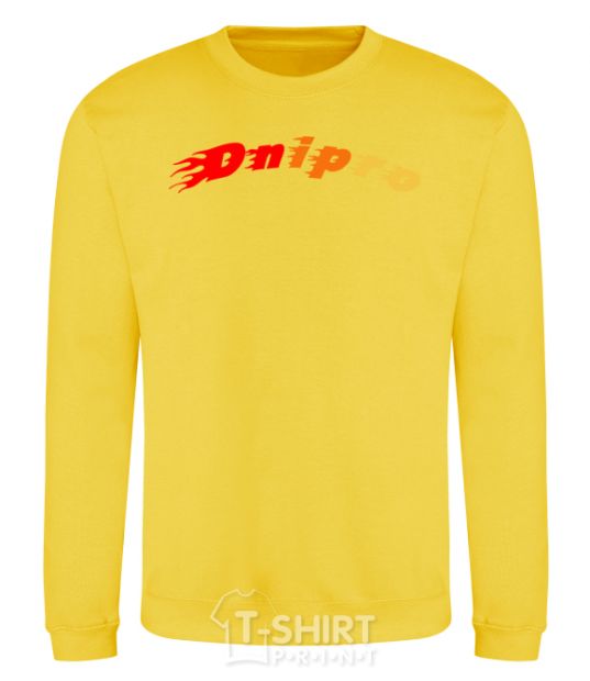 Sweatshirt Fire Dnipro yellow фото