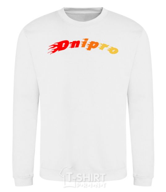 Sweatshirt Fire Dnipro White фото