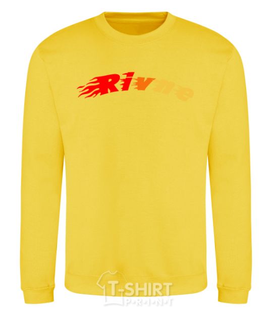 Sweatshirt Fire Rivne yellow фото