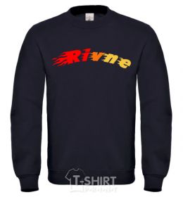 Sweatshirt Rivne flag black фото