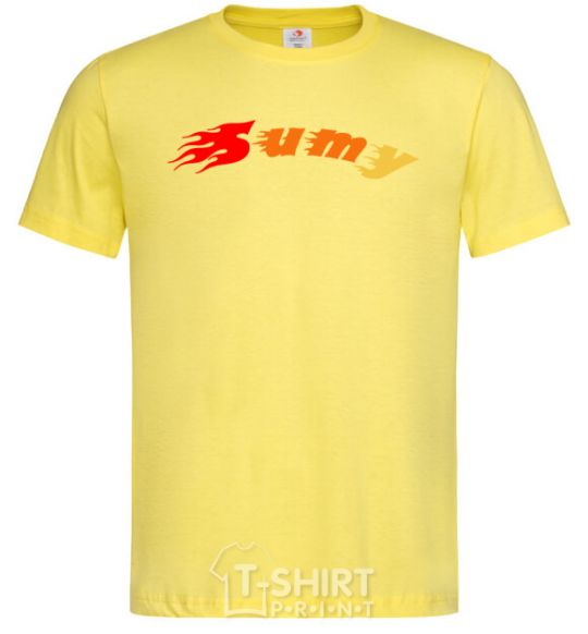Мужская футболка Fire Sumy Лимонный фото