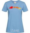 Women's T-shirt Fire Sumy sky-blue фото
