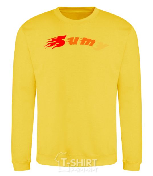 Sweatshirt Fire Sumy yellow фото